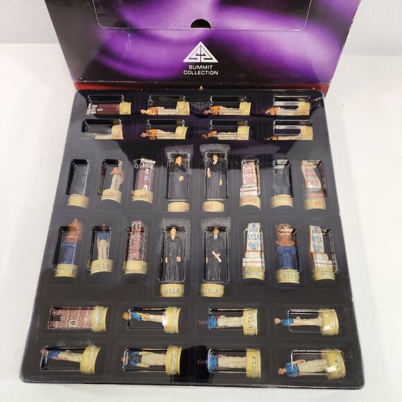Chessman UCLA vs USC Chess Set Summit Collection College Pieces Only NO BOARD - Picture 2 of 15